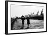 China 10MKm2 Collection - Walk on the City Walls at sunset - Xi'an City-Philippe Hugonnard-Framed Photographic Print