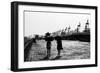 China 10MKm2 Collection - Walk on the City Walls at sunset - Xi'an City-Philippe Hugonnard-Framed Photographic Print