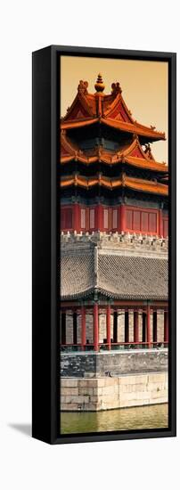 China 10MKm2 Collection - Watchtower - Forbidden City - Beijing-Philippe Hugonnard-Framed Stretched Canvas