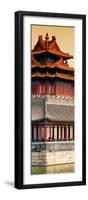 China 10MKm2 Collection - Watchtower - Forbidden City - Beijing-Philippe Hugonnard-Framed Photographic Print