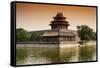 China 10MKm2 Collection - Watchtower - Forbidden City-Philippe Hugonnard-Framed Stretched Canvas