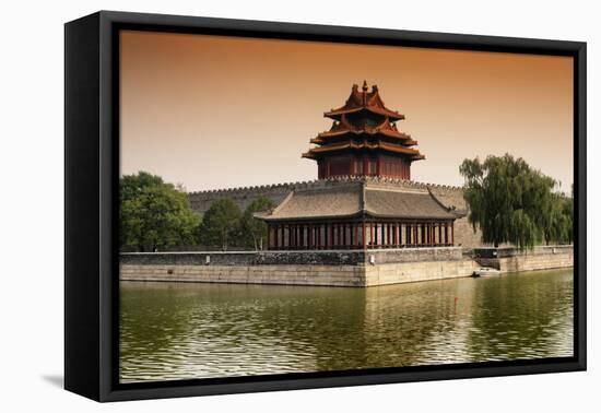 China 10MKm2 Collection - Watchtower - Forbidden City-Philippe Hugonnard-Framed Stretched Canvas