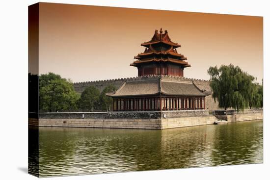 China 10MKm2 Collection - Watchtower - Forbidden City-Philippe Hugonnard-Stretched Canvas