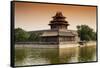 China 10MKm2 Collection - Watchtower - Forbidden City-Philippe Hugonnard-Framed Stretched Canvas