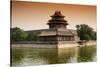 China 10MKm2 Collection - Watchtower - Forbidden City-Philippe Hugonnard-Stretched Canvas