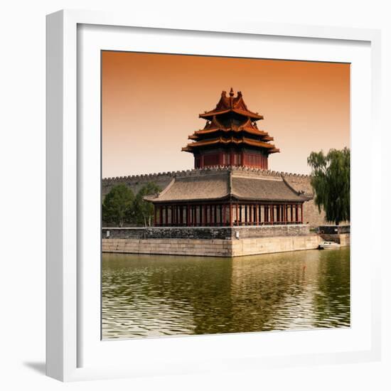 China 10MKm2 Collection - Watchtower - Forbidden City-Philippe Hugonnard-Framed Photographic Print