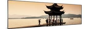 China 10MKm2 Collection - Water Pavilion at sunset-Philippe Hugonnard-Mounted Photographic Print