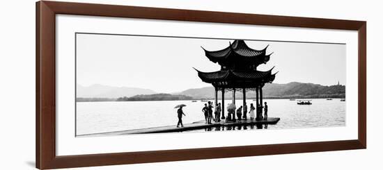 China 10MKm2 Collection - Water Pavilion at sunset-Philippe Hugonnard-Framed Photographic Print
