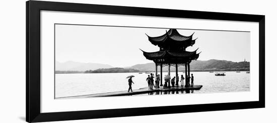 China 10MKm2 Collection - Water Pavilion at sunset-Philippe Hugonnard-Framed Photographic Print