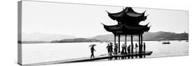 China 10MKm2 Collection - Water Pavilion at sunset-Philippe Hugonnard-Stretched Canvas