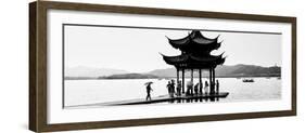 China 10MKm2 Collection - Water Pavilion at sunset-Philippe Hugonnard-Framed Photographic Print
