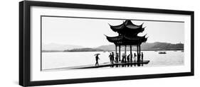 China 10MKm2 Collection - Water Pavilion at sunset-Philippe Hugonnard-Framed Photographic Print