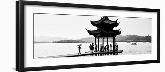 China 10MKm2 Collection - Water Pavilion at sunset-Philippe Hugonnard-Framed Photographic Print