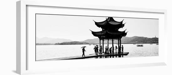 China 10MKm2 Collection - Water Pavilion at sunset-Philippe Hugonnard-Framed Photographic Print