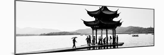 China 10MKm2 Collection - Water Pavilion at sunset-Philippe Hugonnard-Mounted Photographic Print