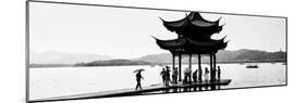 China 10MKm2 Collection - Water Pavilion at sunset-Philippe Hugonnard-Mounted Photographic Print