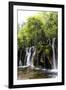 China 10MKm2 Collection - Waterfalls in the Jiuzhaigou National Park-Philippe Hugonnard-Framed Photographic Print