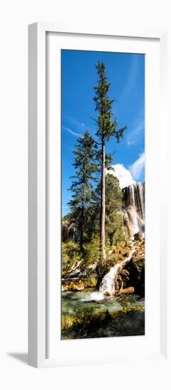 China 10MKm2 Collection - Waterfalls in the Jiuzhaigou National Park-Philippe Hugonnard-Framed Photographic Print