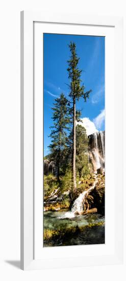 China 10MKm2 Collection - Waterfalls in the Jiuzhaigou National Park-Philippe Hugonnard-Framed Photographic Print