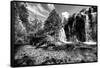 China 10MKm2 Collection - Waterfalls in the Jiuzhaigou National Park-Philippe Hugonnard-Framed Stretched Canvas