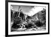 China 10MKm2 Collection - Waterfalls in the Jiuzhaigou National Park-Philippe Hugonnard-Framed Photographic Print