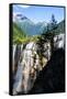 China 10MKm2 Collection - Waterfalls in the Jiuzhaigou National Park-Philippe Hugonnard-Framed Stretched Canvas