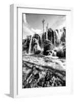 China 10MKm2 Collection - Waterfalls in the Jiuzhaigou National Park-Philippe Hugonnard-Framed Photographic Print