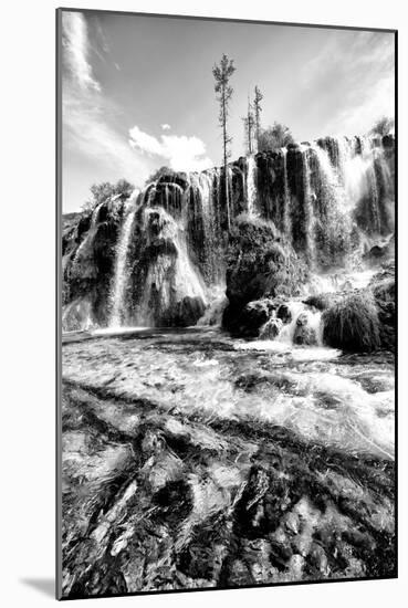 China 10MKm2 Collection - Waterfalls in the Jiuzhaigou National Park-Philippe Hugonnard-Mounted Photographic Print