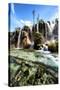 China 10MKm2 Collection - Waterfalls in the Jiuzhaigou National Park-Philippe Hugonnard-Stretched Canvas