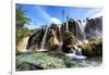 China 10MKm2 Collection - Waterfalls in the Jiuzhaigou National Park-Philippe Hugonnard-Framed Photographic Print