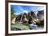 China 10MKm2 Collection - Waterfalls in the Jiuzhaigou National Park-Philippe Hugonnard-Framed Photographic Print