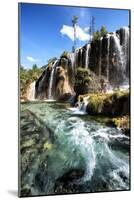 China 10MKm2 Collection - Waterfalls in the Jiuzhaigou National Park-Philippe Hugonnard-Mounted Photographic Print