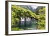 China 10MKm2 Collection - Waterfalls in the Jiuzhaigou National Park-Philippe Hugonnard-Framed Photographic Print