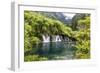 China 10MKm2 Collection - Waterfalls in the Jiuzhaigou National Park-Philippe Hugonnard-Framed Photographic Print