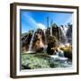 China 10MKm2 Collection - Waterfalls in the Jiuzhaigou National Park-Philippe Hugonnard-Framed Photographic Print