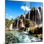 China 10MKm2 Collection - Waterfalls in the Jiuzhaigou National Park-Philippe Hugonnard-Mounted Photographic Print