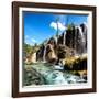 China 10MKm2 Collection - Waterfalls in the Jiuzhaigou National Park-Philippe Hugonnard-Framed Photographic Print