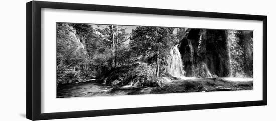 China 10MKm2 Collection - Waterfalls in the Jiuzhaigou National Park-Philippe Hugonnard-Framed Photographic Print