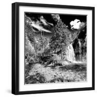 China 10MKm2 Collection - Waterfalls in the Jiuzhaigou National Park-Philippe Hugonnard-Framed Photographic Print