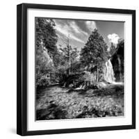 China 10MKm2 Collection - Waterfalls in the Jiuzhaigou National Park-Philippe Hugonnard-Framed Photographic Print