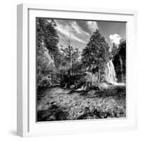 China 10MKm2 Collection - Waterfalls in the Jiuzhaigou National Park-Philippe Hugonnard-Framed Photographic Print