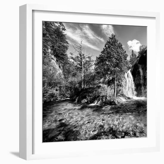 China 10MKm2 Collection - Waterfalls in the Jiuzhaigou National Park-Philippe Hugonnard-Framed Photographic Print