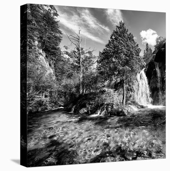 China 10MKm2 Collection - Waterfalls in the Jiuzhaigou National Park-Philippe Hugonnard-Stretched Canvas