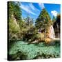 China 10MKm2 Collection - Waterfalls in the Jiuzhaigou National Park-Philippe Hugonnard-Stretched Canvas