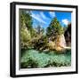 China 10MKm2 Collection - Waterfalls in the Jiuzhaigou National Park-Philippe Hugonnard-Framed Photographic Print