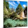 China 10MKm2 Collection - Waterfalls in the Jiuzhaigou National Park-Philippe Hugonnard-Mounted Photographic Print