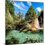 China 10MKm2 Collection - Waterfalls in the Jiuzhaigou National Park-Philippe Hugonnard-Mounted Photographic Print