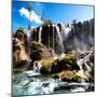 China 10MKm2 Collection - Waterfalls in the Jiuzhaigou National Park-Philippe Hugonnard-Mounted Photographic Print