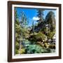 China 10MKm2 Collection - Waterfalls in the Jiuzhaigou National Park-Philippe Hugonnard-Framed Photographic Print