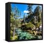 China 10MKm2 Collection - Waterfalls in the Jiuzhaigou National Park-Philippe Hugonnard-Framed Stretched Canvas